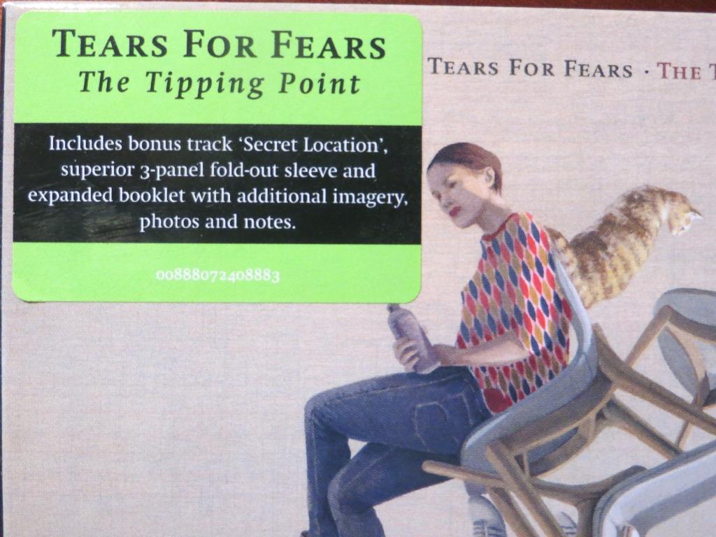 TEARS FOR FEARS - THE TIPPING POINT + BONUS TRACK, CD & DVD, Envoi, Comme neuf, Pop rock