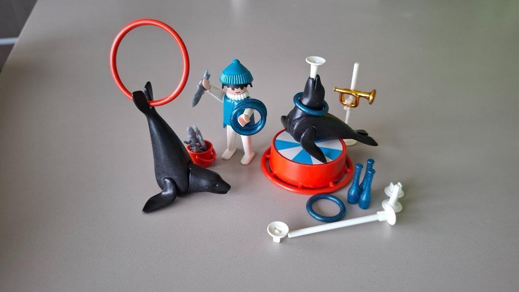 Playmobil Circus dompteur en zeeleeuwen (3518), Ophalen, Gebruikt, Complete set