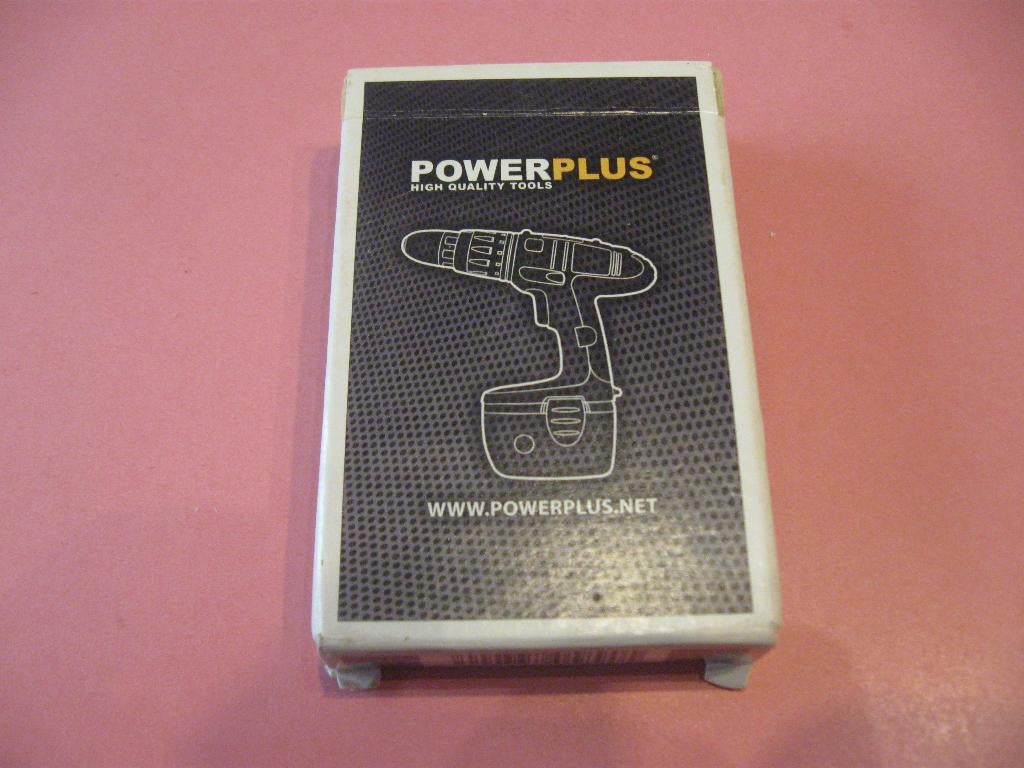 kaartspel - speelkaarten Power plus tools, Ophalen of Verzenden, Zo goed als nieuw, Speelkaart(en)