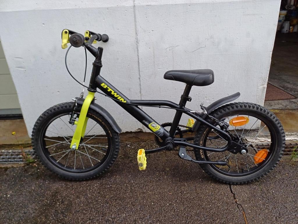 Velo b twin enfant, Ophalen