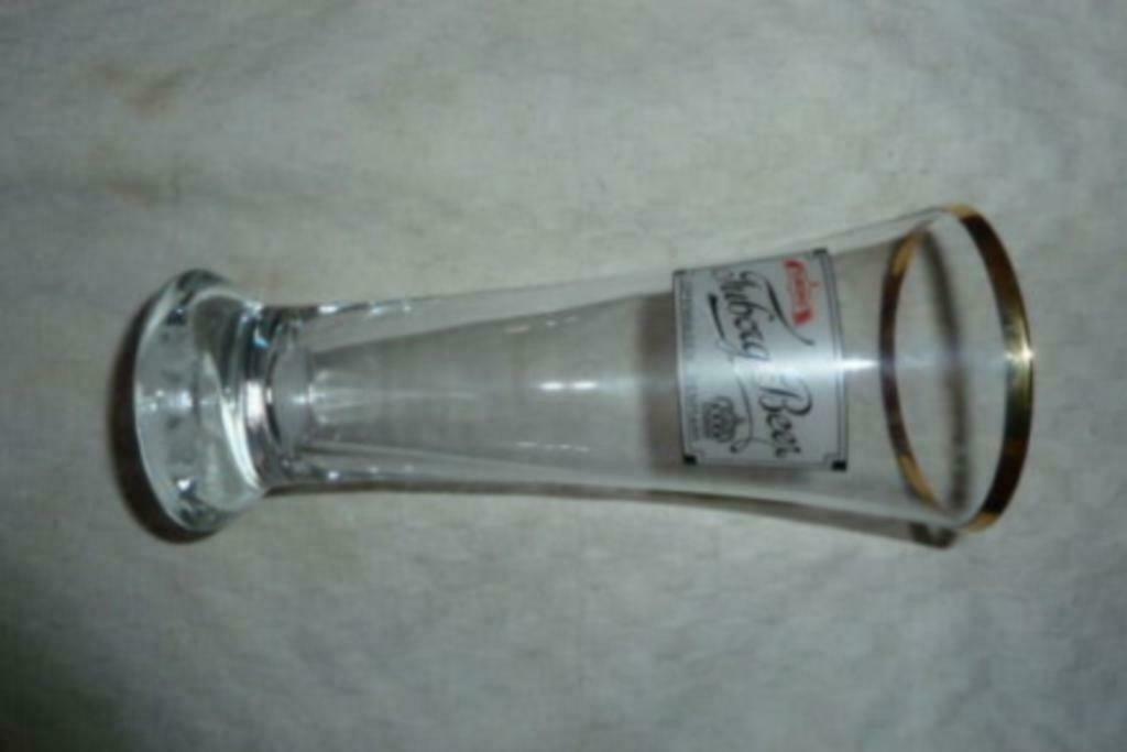 #N bier glas TUBORG BEER " fluit ; brede gouden rand ", Enlèvement ou Envoi, Neuf, Verre à bière
