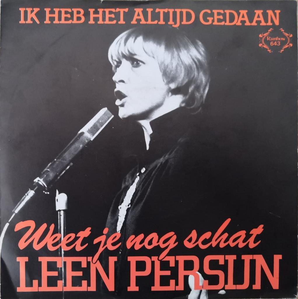 LEEN PERSIJN - Weet je nog schat (single), Cd's en Dvd's, Ophalen of Verzenden, Zo goed als nieuw, Nederlandstalig