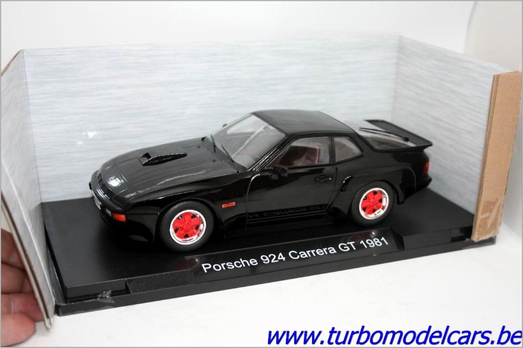 Porsche 924 Carrera GT Red wheels 1/18 Model Car Group, Hobby en Vrije tijd, Verzenden, Nieuw, Auto, Overige merken