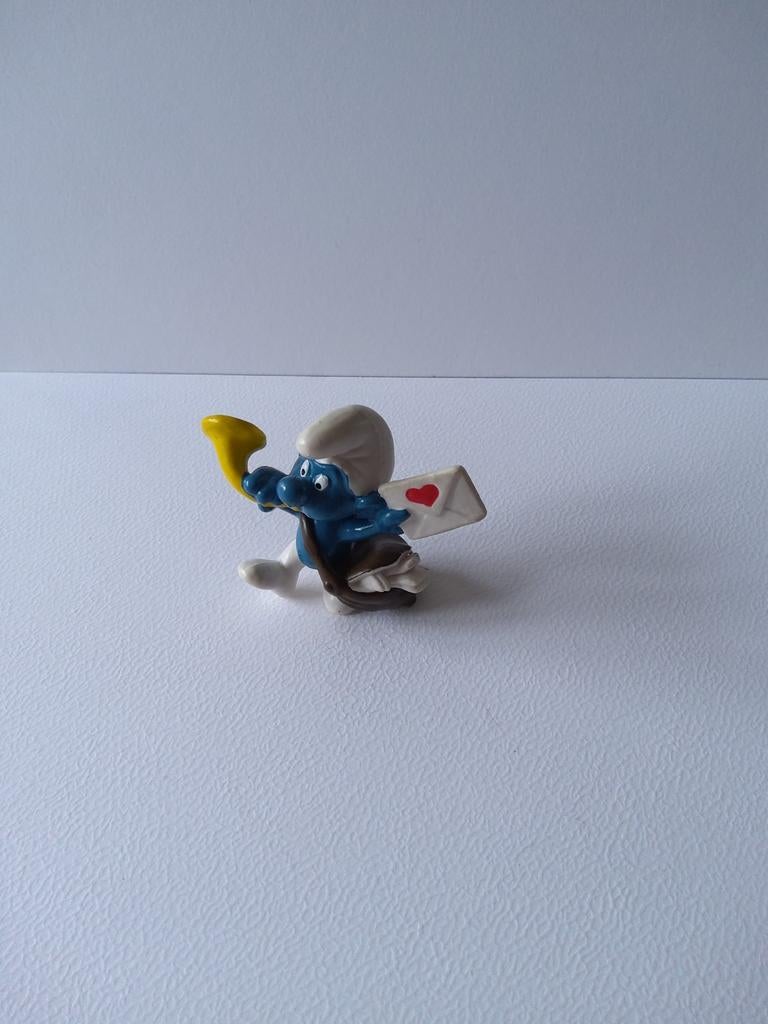 Postbode Smurf, Ophalen of Verzenden, Gebruikt, Poppetje, Figuurtje of Knuffel