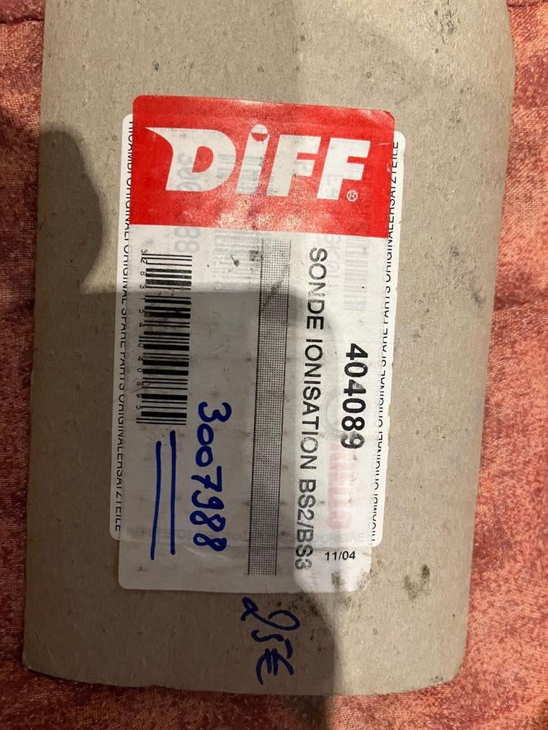 Sonde de ionisation pour bruleur riello, Ophalen