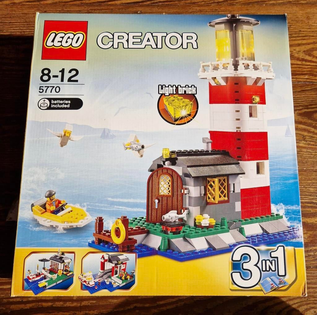 Lego Creator vuurtoren, Ophalen of Verzenden, Zo goed als nieuw, Lego