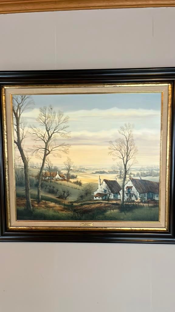 Schilderij paul boonaert, Antiek en Kunst, Kunst | Schilderijen | Klassiek, Ophalen