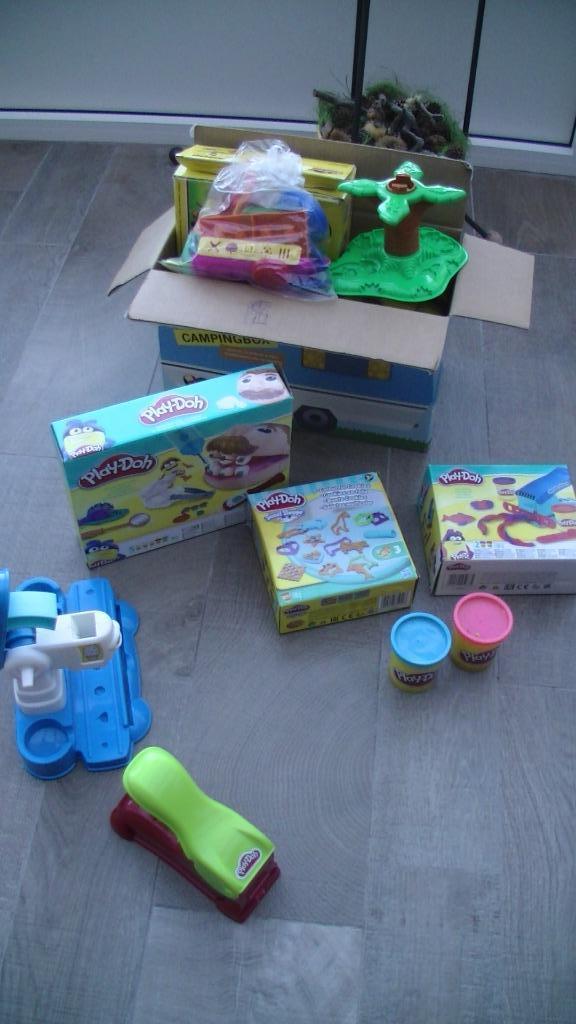 3 Play-doh sets plus vormpjes e.a., Enlèvement, Comme neuf, Garçon ou Fille