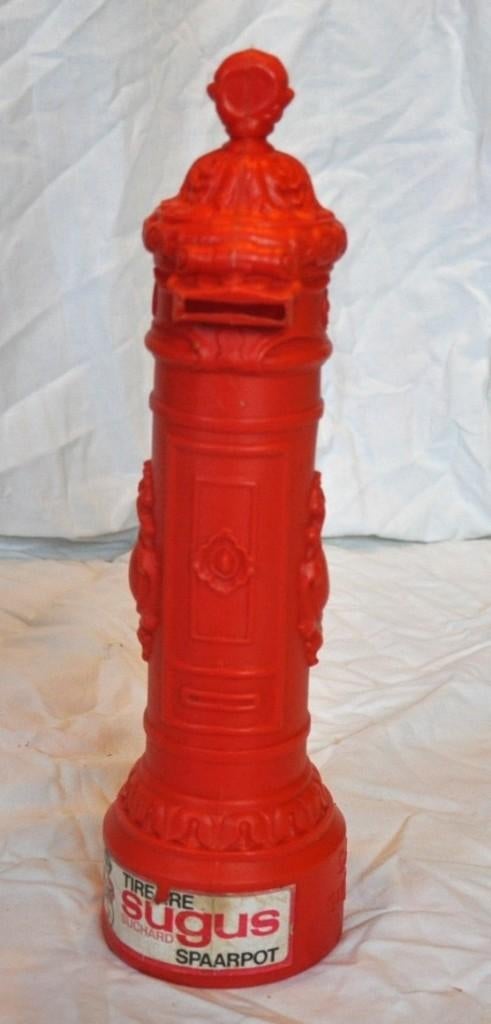 tirelire vintage suchard sugus des années 60, Enlèvement ou Envoi, Utilisé, Synthétique, Autres thèmes