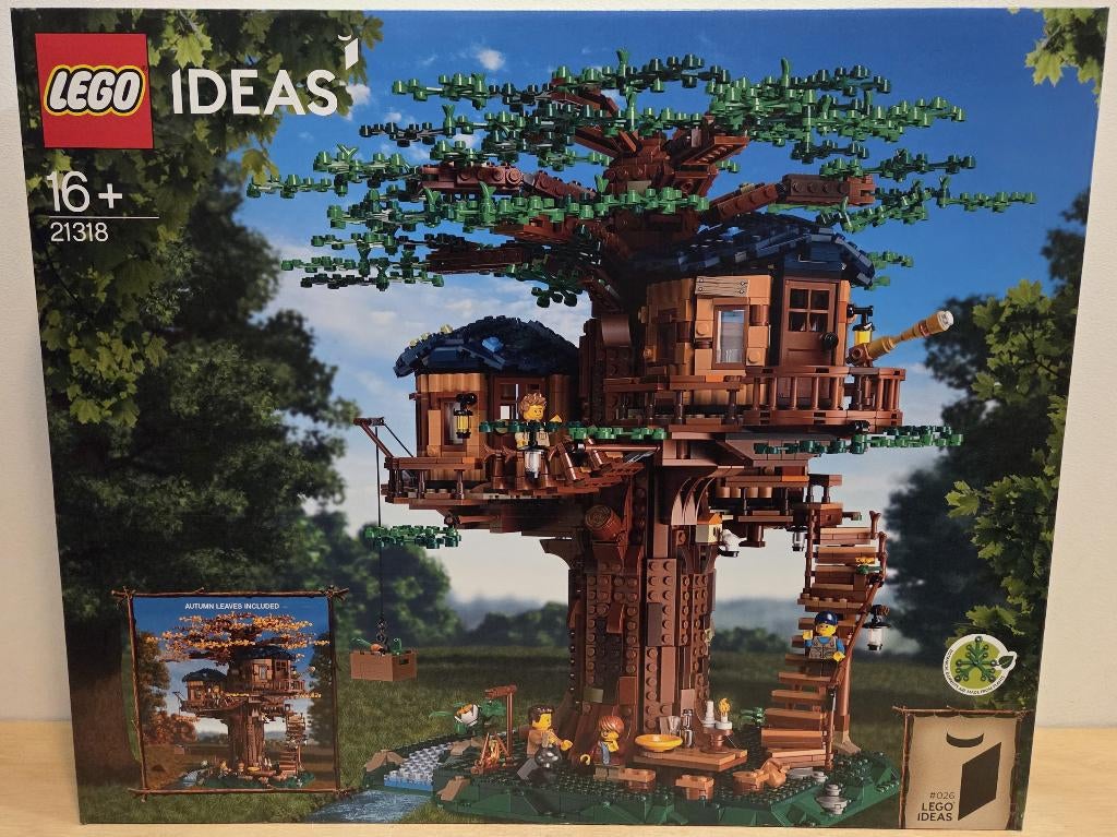 (GESEALD) Lego 21318 Tree House, Ophalen of Verzenden, Nieuw, Complete set, Lego