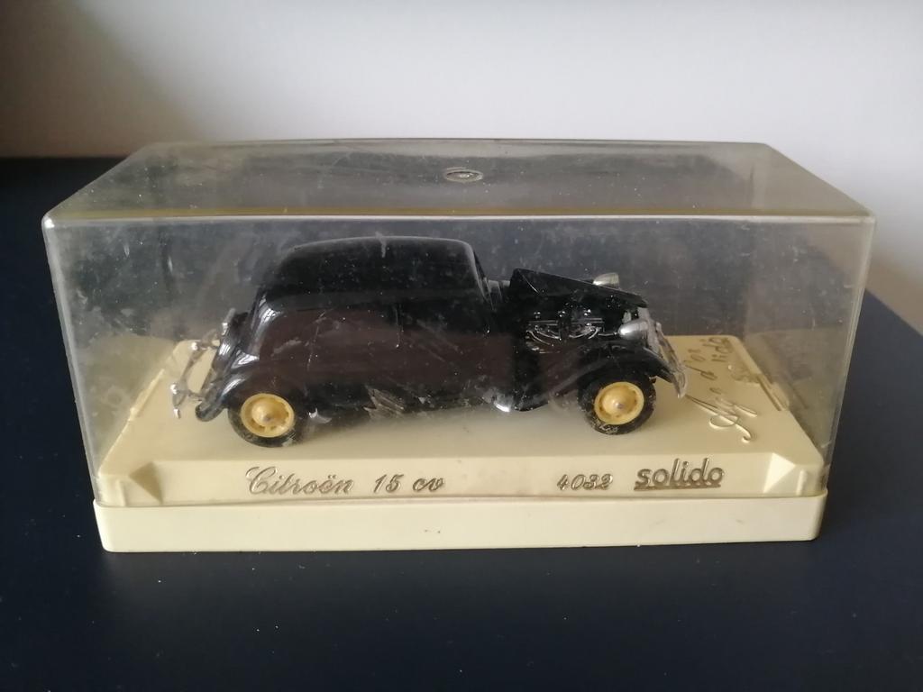Solido Age d'Or Citroën 15CV in doosje, Hobby en Vrije tijd, Ophalen of Verzenden, Solido
