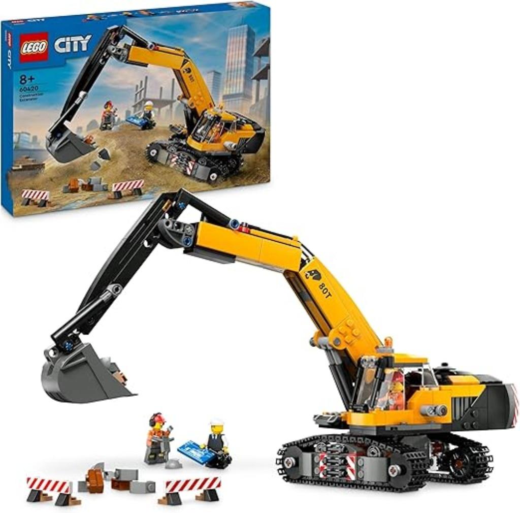 LEGO City Gele bouwgraafmachine SNELLE GRATIS LEVERING