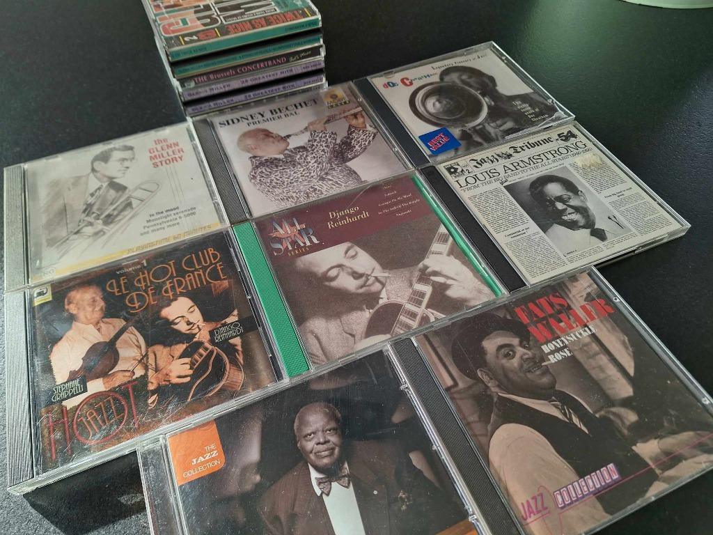 Lot 44 x Cd's - Jazz, Ophalen of Verzenden, 1940 tot 1960, Gebruikt, Jazz en Blues