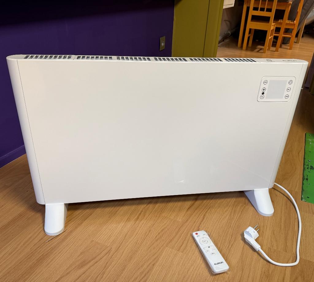 Chauffage Électrique Alutherm - 1500W - Blanc - Wifi, Bricolage & Construction, Chauffage & Radiateurs, Enlèvement, Comme neuf
