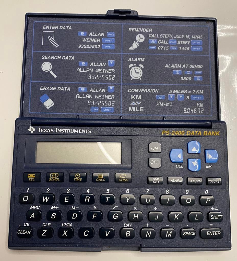 Texas Instruments PS-2400 Databank, Diversen, Ophalen of Verzenden, Gebruikt