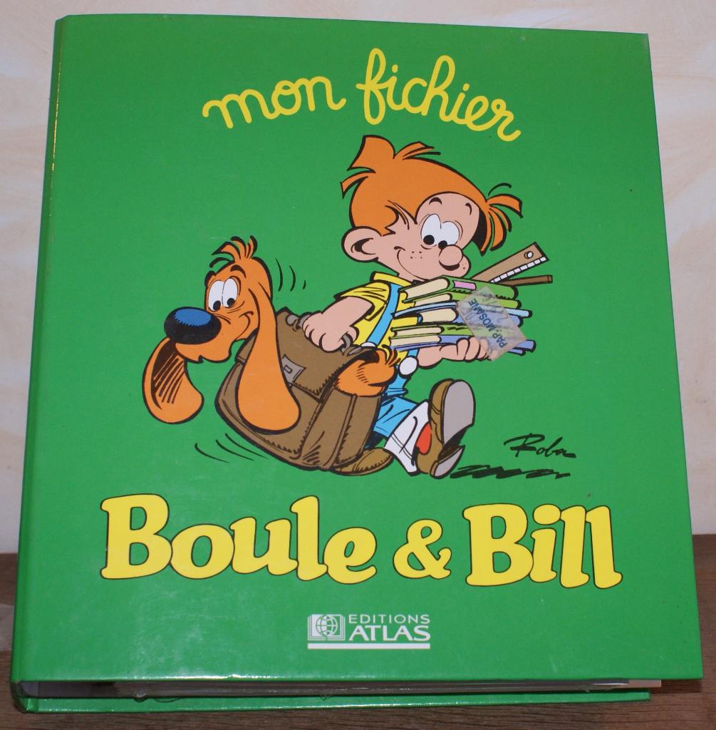Mon fichier Boule & Bill - Ed. Atlas - 1999, Enlèvement ou Envoi, Comme neuf, Ne s'applique pas, Alexandre Grenier