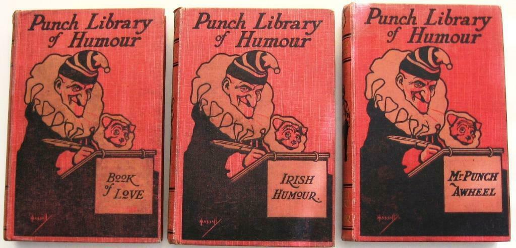 Mr Punch Awheel & Mr Punch Book of Love & Irish Humour 3 Vol, Enlèvement ou Envoi