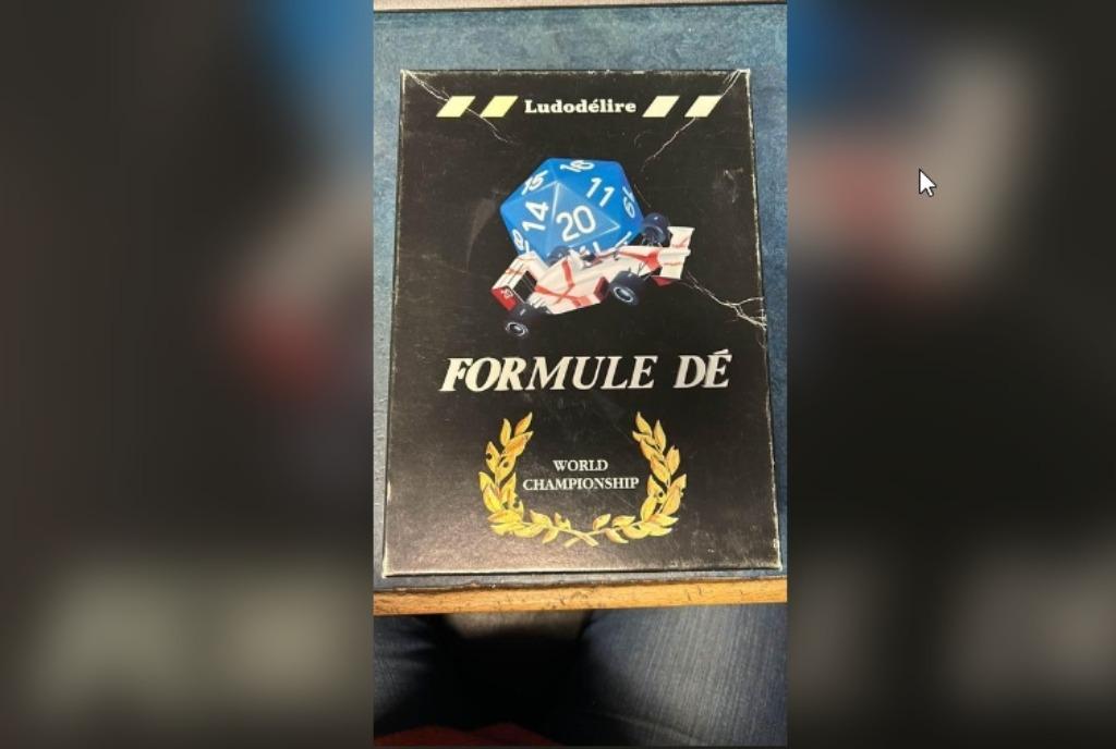 Jeu de société de Formule 1 Formule Dé rare édition limitée, Enlèvement ou Envoi, Utilisé