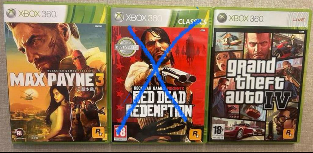 Rockstar Collectie (Xbox 360), Games en Spelcomputers, Ophalen of Verzenden, Gebruikt