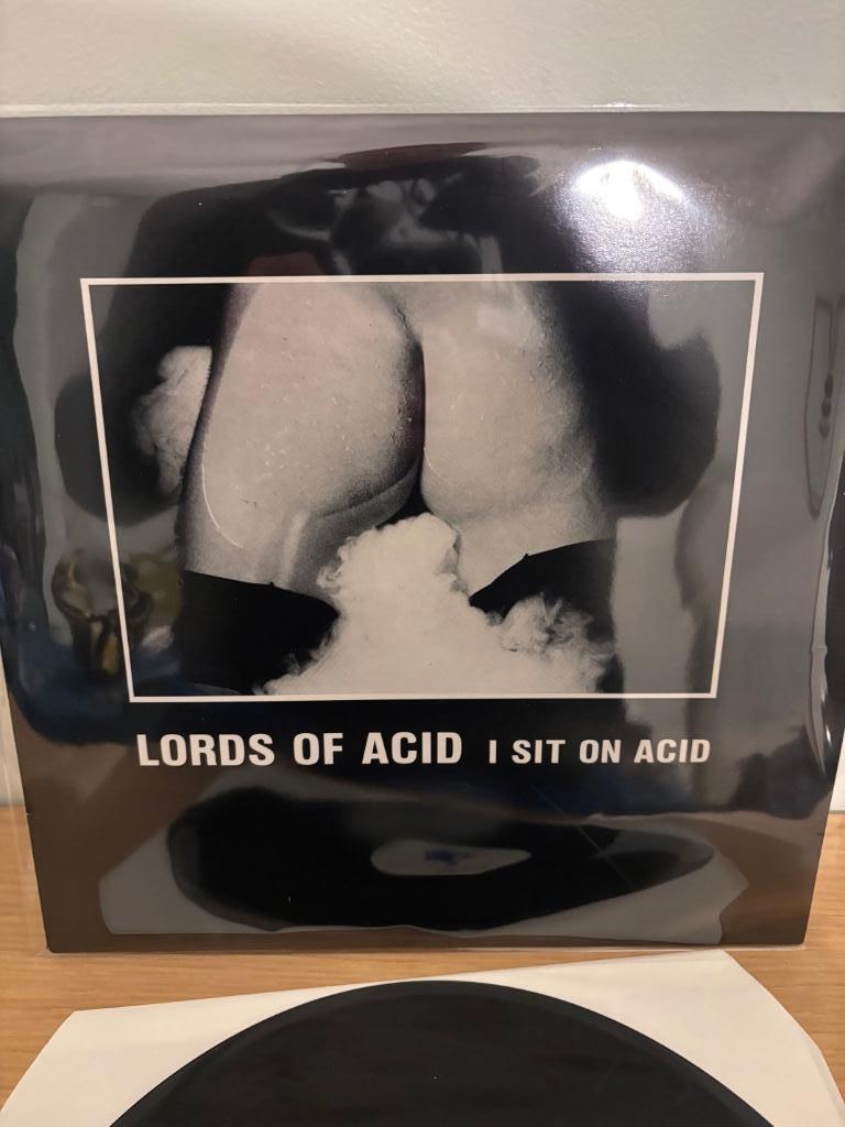 LP - Lords of acid - I sit on acid, Ophalen of Verzenden, Zo goed als nieuw, 12 inch