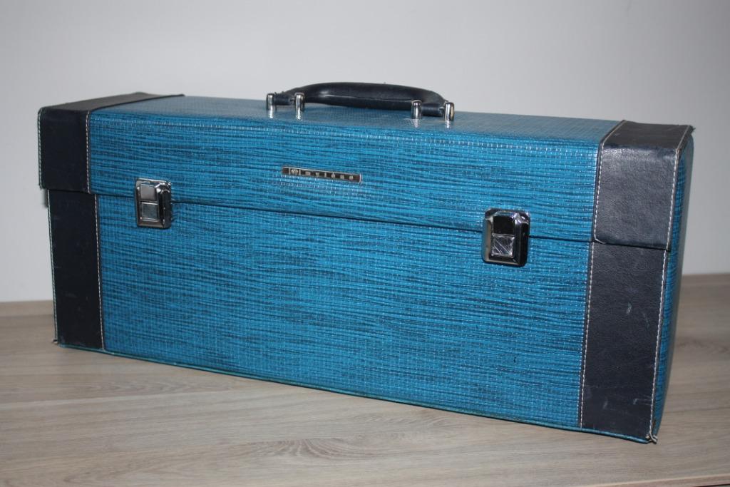 Retro Myléne cosmetica koffer , 49x20x14 cm, Enlèvement ou Envoi, Moins de 35 cm, Utilisé, Moins de 50 cm