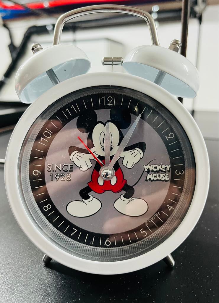 Wekker Mickey Mouse, Electroménager, Enlèvement ou Envoi, Comme neuf, Analogique