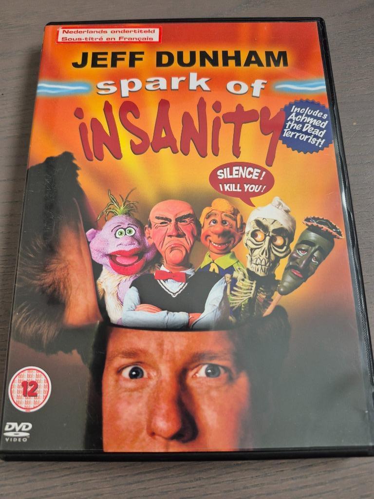 Dvd Jeff Dunham : spark of insanity, Cd's en Dvd's, Vanaf 12 jaar, Ophalen of Verzenden, Zo goed als nieuw, Stand-up of Theatershow