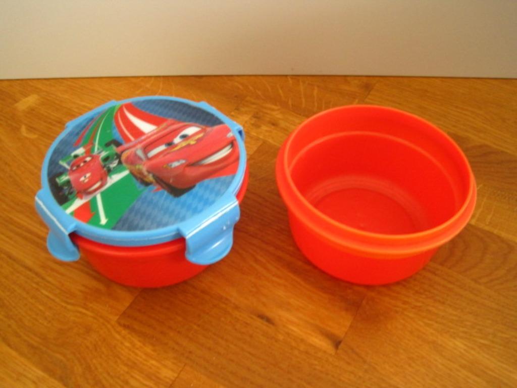 Koekendoosje Cars rood - blauw, Ophalen of Verzenden, Gebruikt