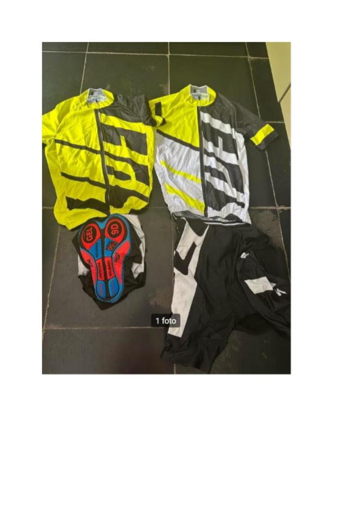 2x Fietstenue + broeken SPOTPRIJS (opruiming), Heren, Nieuw, Ophalen of Verzenden, L