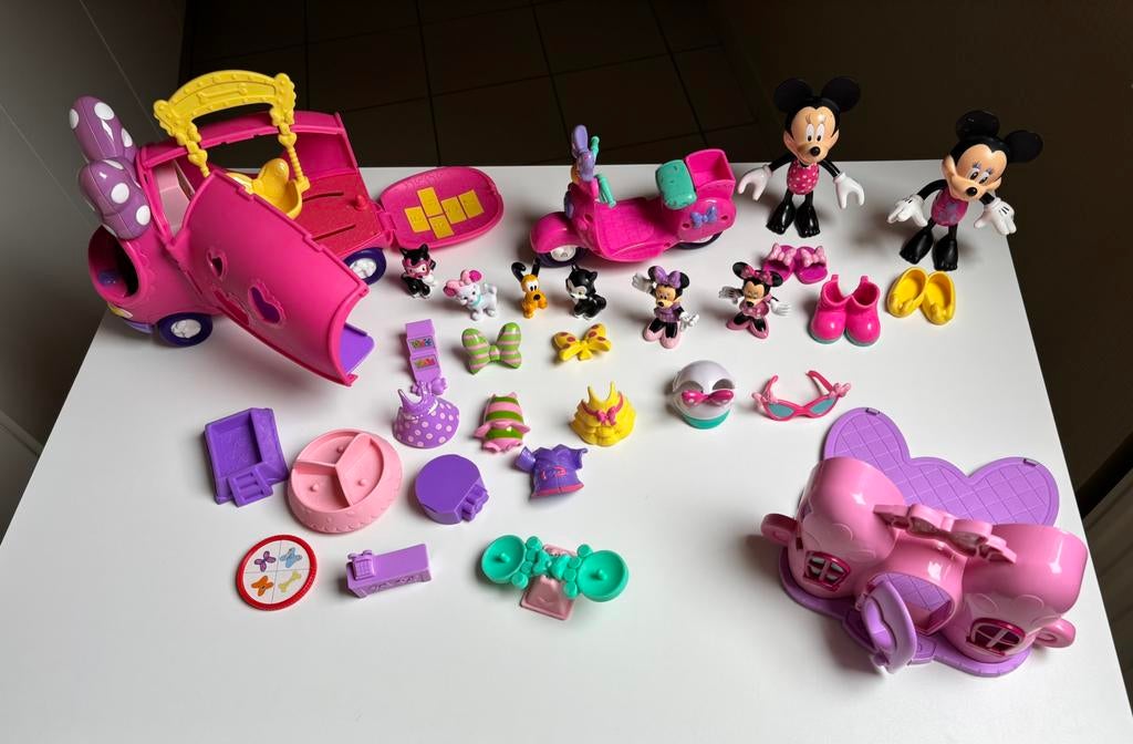 Mickey Mouse figuurtjes, Ophalen, Gebruikt
