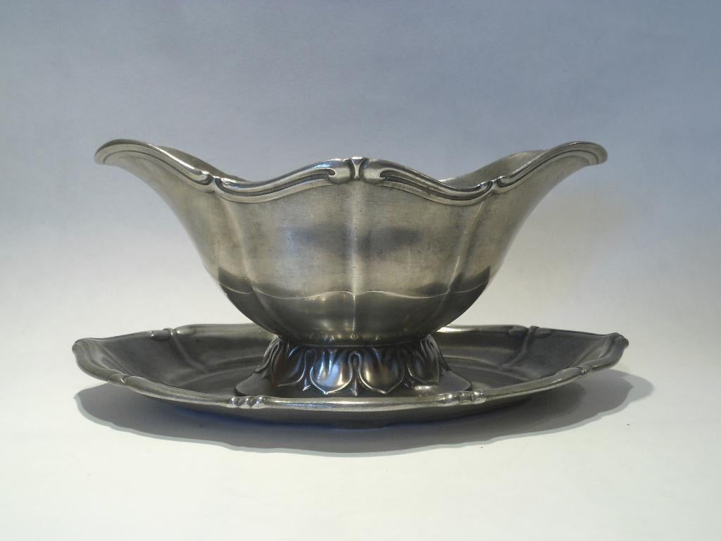 Saucière Kayserzinn Jugendstil., Enlèvement
