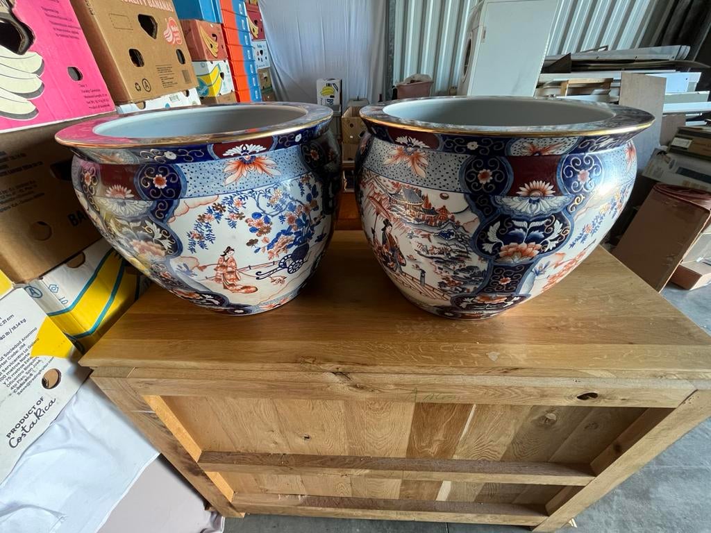 Japanse Imari vazen, Ophalen