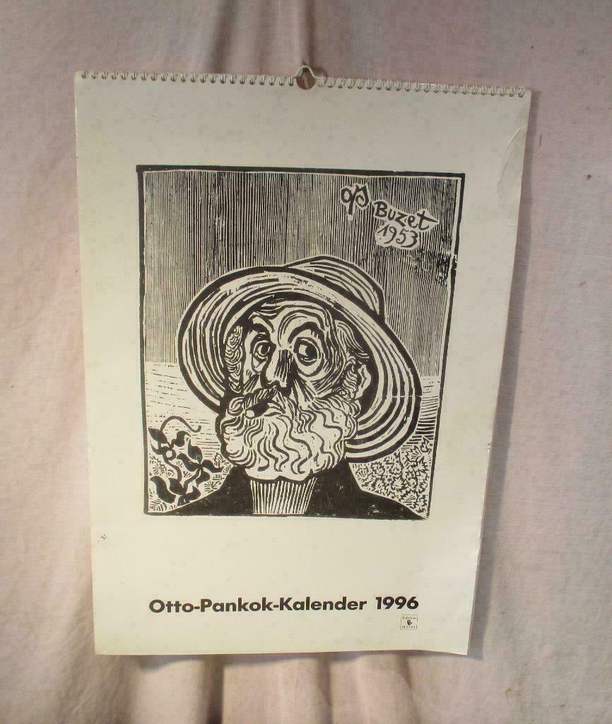 Un beau calendrier OTTO Pankok 1996 avec 13 gravures, Enlèvement ou Envoi