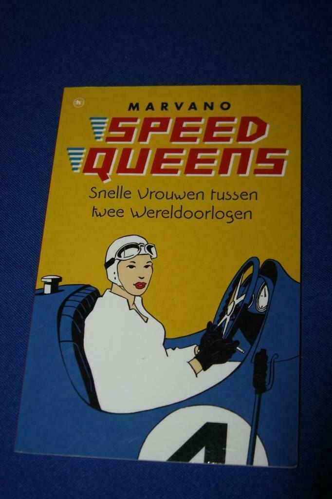 Speed Queens Marvano ,snelle vrouwen tussen 2 wereldoorlogen, Ophalen of Verzenden, Overige figuren, Zo goed als nieuw, Beeldje of Figuurtje