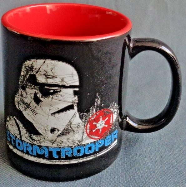 Tasse en porcelaine Star Wars Stormtrooper 9 x 8 cm, Envoi, Comme neuf, Ustensile