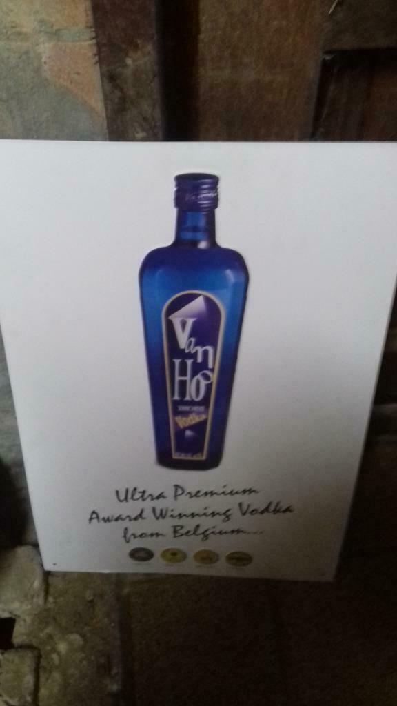 GIN bord . Zeldzaam !, Verzamelen, Ophalen, Zo goed als nieuw, Reclamebord