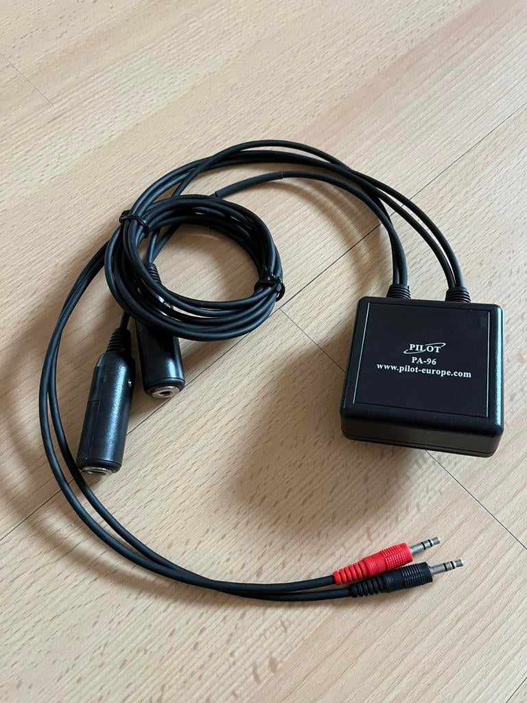 Pilot pc headset adapter PA96, Ophalen of Verzenden, Nieuw