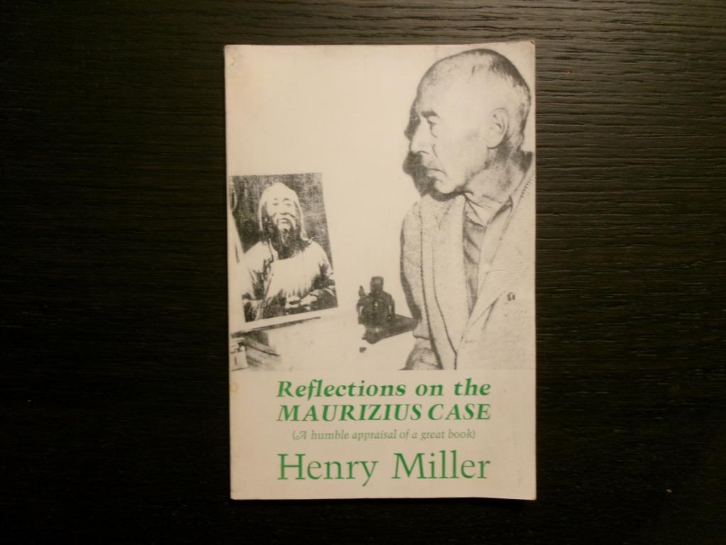 Reflections on the Maurizius Case   -Henry Miller-, Ophalen of Verzenden