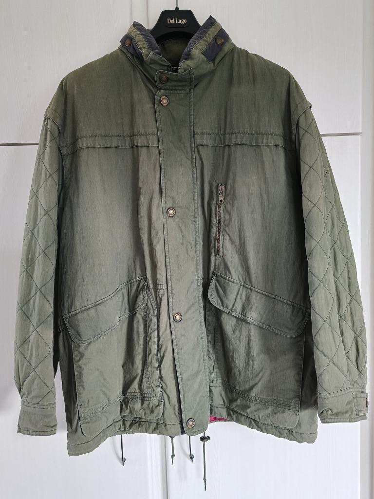 winterjas heren maat XL, Vêtements | Hommes, Vestes | Hiver, Comme neuf, Taille 56/58 (XL), Vert, Enlèvement