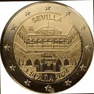 2€ munt Spanje 2024 (unc), Ophalen, Spanje, Losse munt