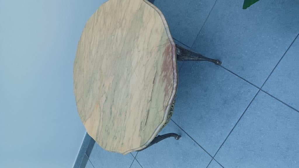 Table en marbre, Jardin & Terrasse, Enlèvement ou Envoi, Comme neuf