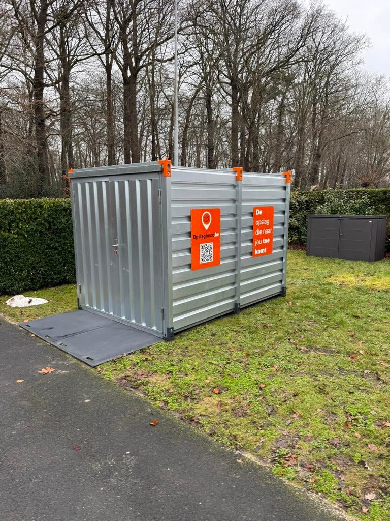 12 m³ Opslagboxx te huur, Bricolage & Construction, Conteneurs, Enlèvement