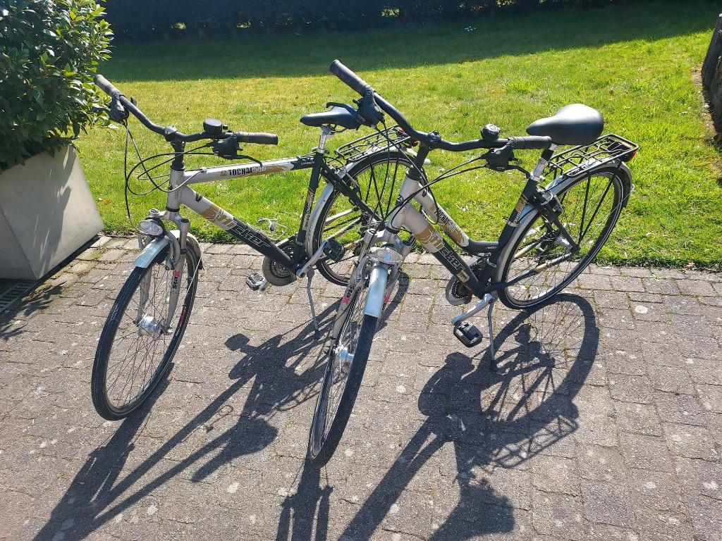 2 fietsen Tochal 500 Hicker (dames én herenfiets) ook afz TK, Enlèvement ou Envoi, Comme neuf, Tochal 500 Hicker