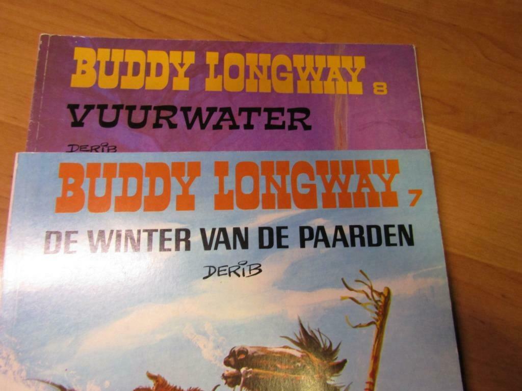Strips Buddy Longway, Derib, Gelezen, Europa, Ophalen of Verzenden, Derib
