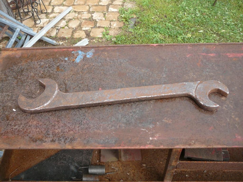 Ancienne clé plate, Enlèvement