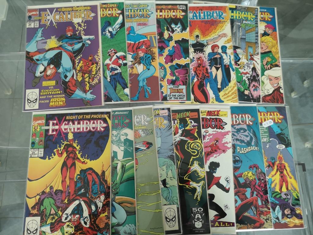 Excalibur (vol.1) #22-37 (16 comics), Série complète ou Série, Enlèvement ou Envoi, Utilisé