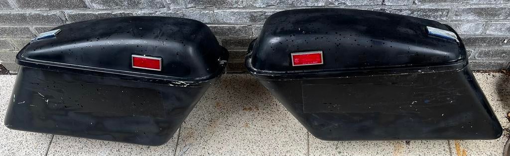 Harley Davidson panhead koffers, Motoren, Accessoires | Koffers en Tassen, Verzenden
