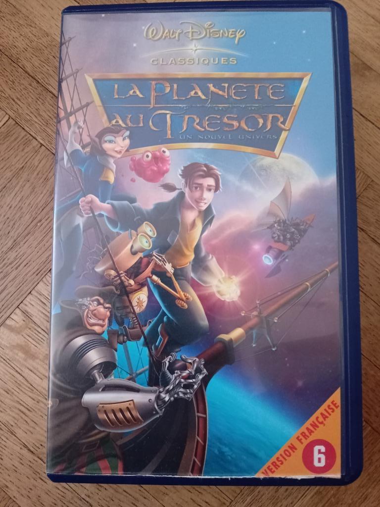 Cassette vhs la planète au trésor, Ophalen of Verzenden