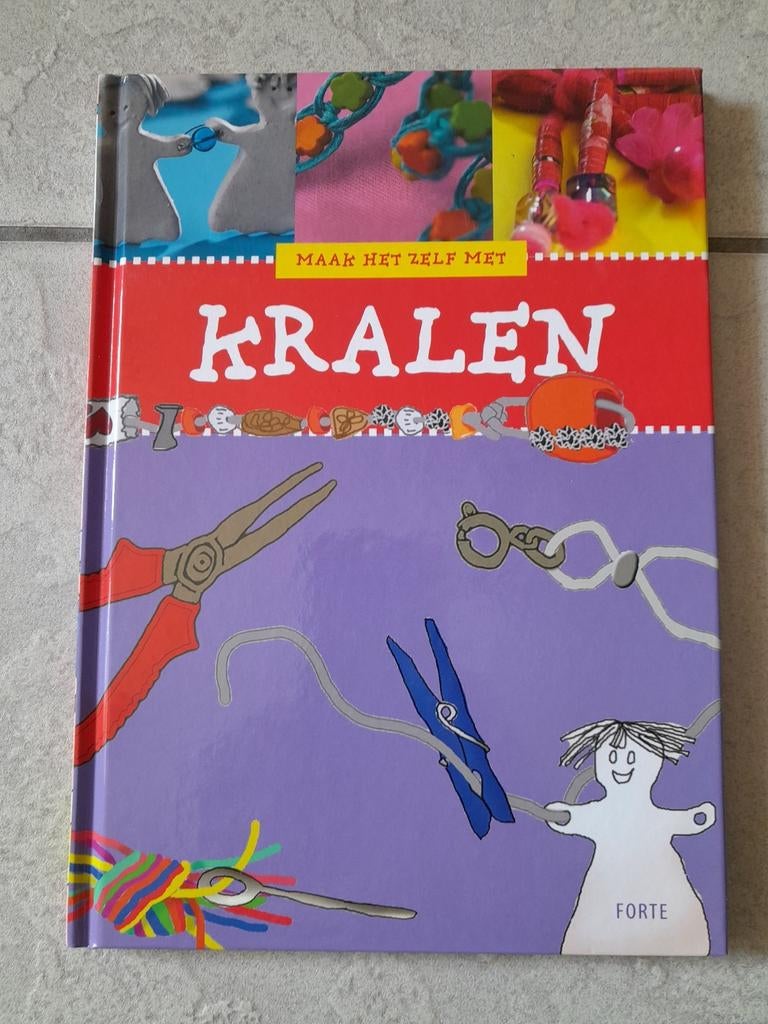 Elize van Werff - Maak het zelf met kralen, Boeken, Ophalen, Zo goed als nieuw, Elize van Werff; Anouk Steman