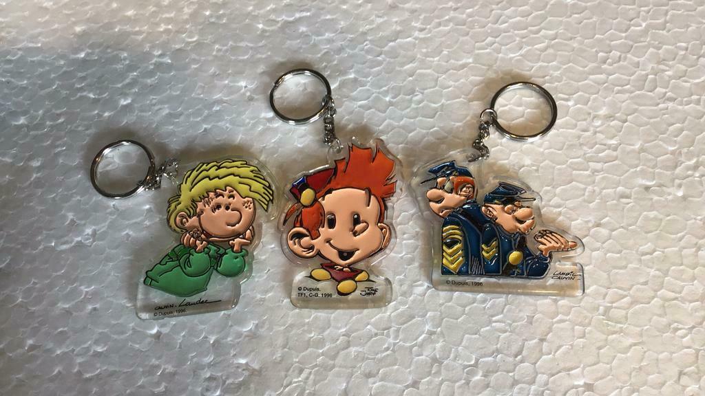 Porte-clés Dupuis (w3), Enlèvement ou Envoi, Comme neuf, Peluche ou Figurine